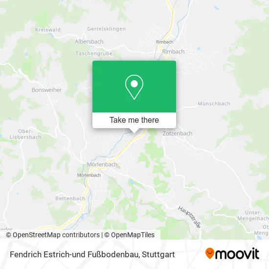 Карта Fendrich Estrich-und Fußbodenbau