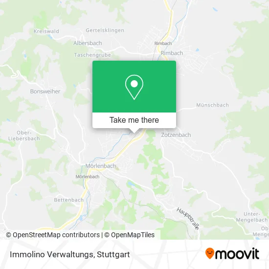 Карта Immolino Verwaltungs