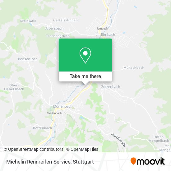 Michelin Rennreifen-Service map