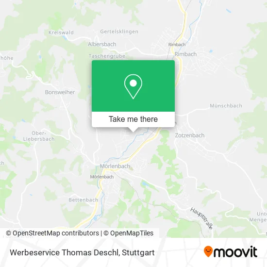 Карта Werbeservice Thomas Deschl
