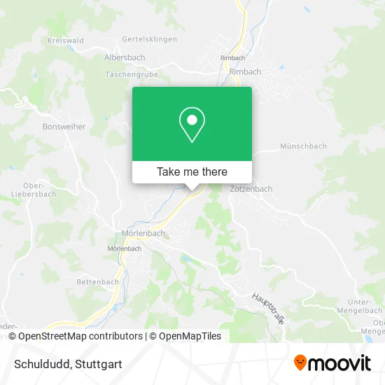 Карта Schuldudd