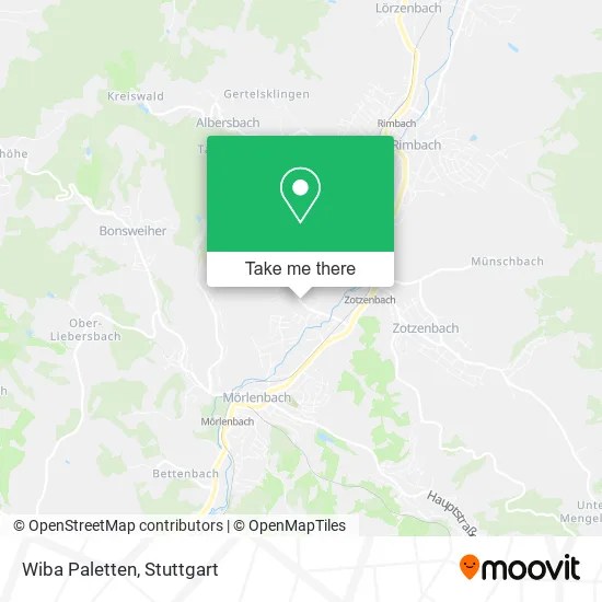 Карта Wiba Paletten