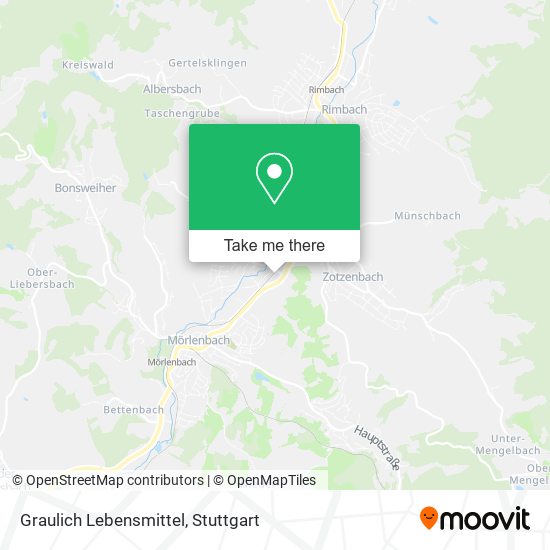 Карта Graulich Lebensmittel
