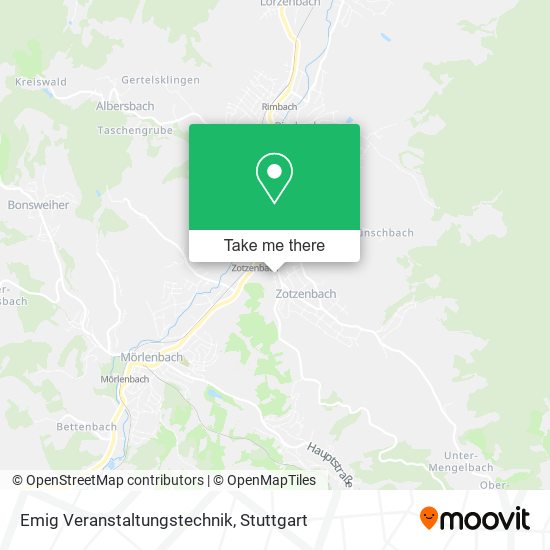 Emig Veranstaltungstechnik map