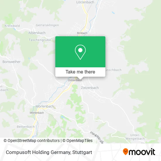 Карта Compusoft Holding Germany