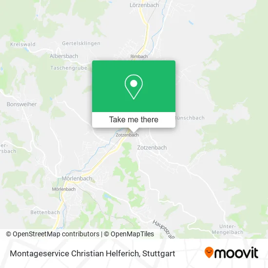 Карта Montageservice Christian Helferich