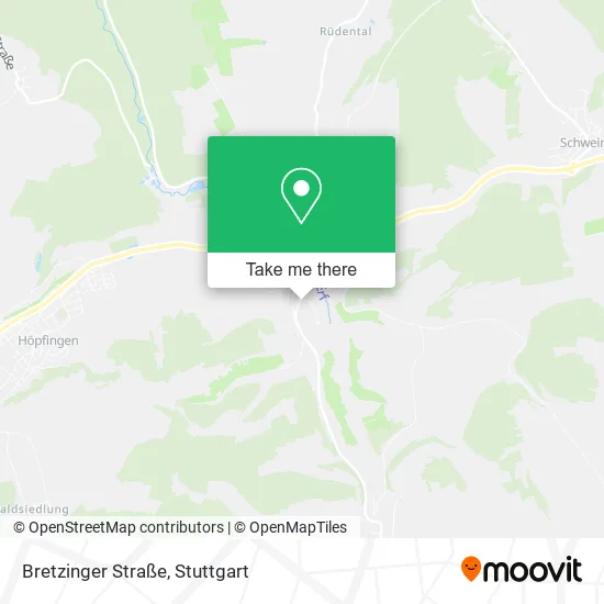 Карта Bretzinger Straße