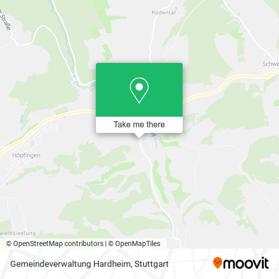 Карта Gemeindeverwaltung Hardheim