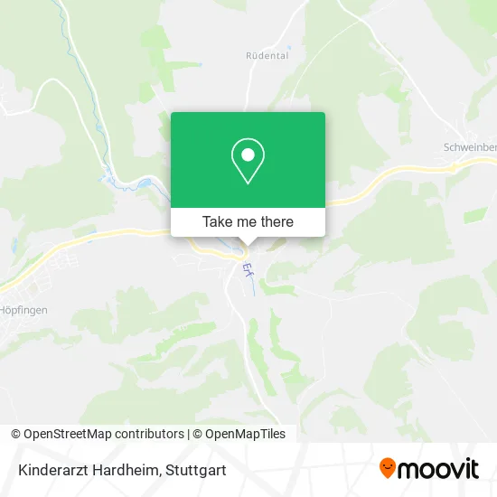 Карта Kinderarzt Hardheim
