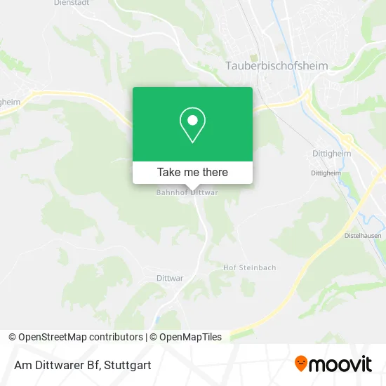 Карта Am Dittwarer Bf