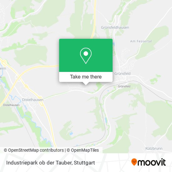 Industriepark ob der Tauber map