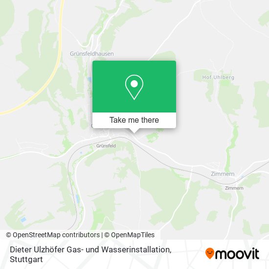 Dieter Ulzhöfer Gas- und Wasserinstallation map