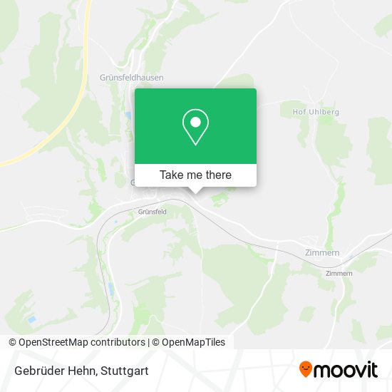 Gebrüder Hehn map