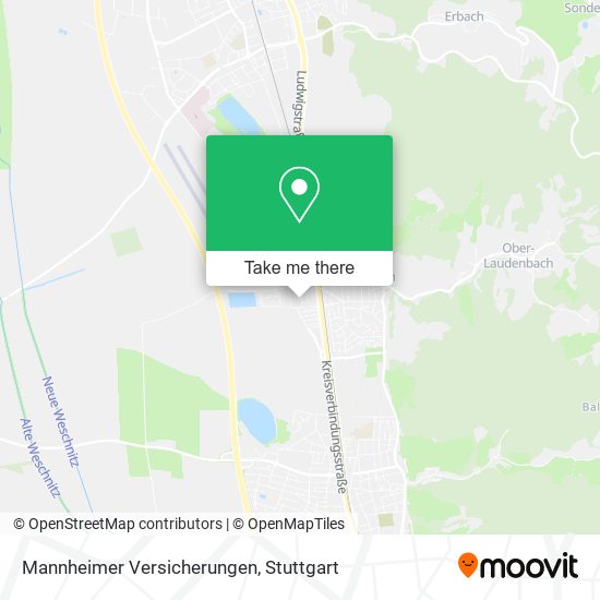 Mannheimer Versicherungen map