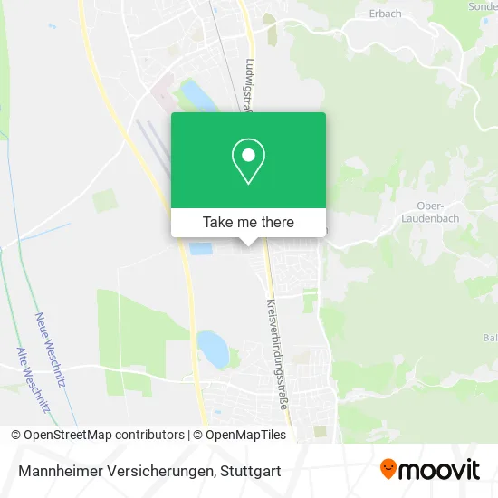 Карта Mannheimer Versicherungen