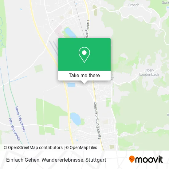 Карта Einfach Gehen, Wandererlebnisse