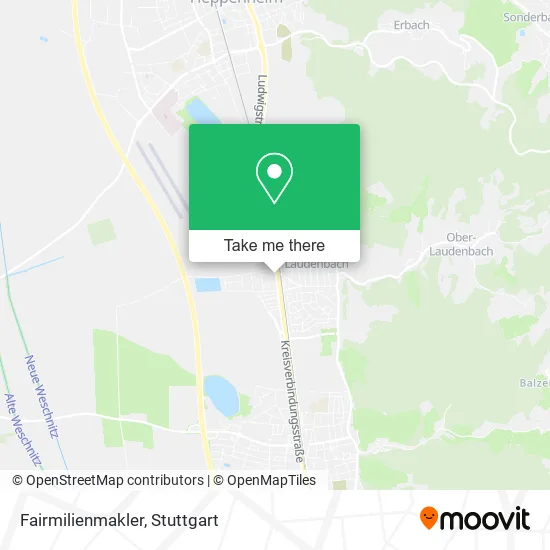 Карта Fairmilienmakler