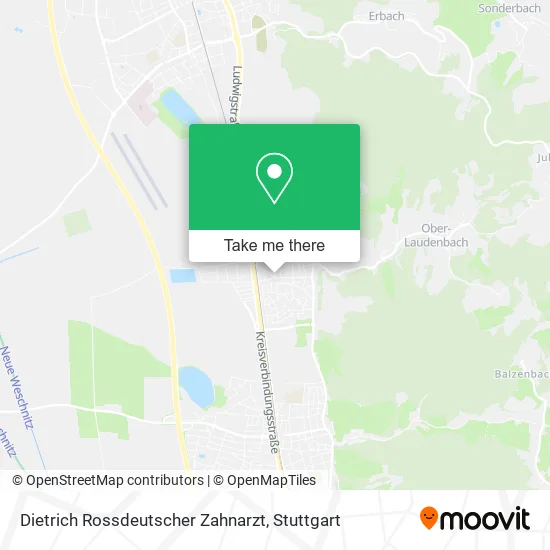 Карта Dietrich Rossdeutscher Zahnarzt