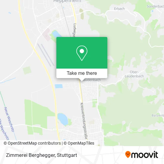 Карта Zimmerei Berghegger