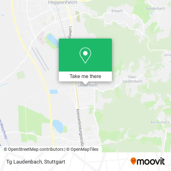 Карта Tg Laudenbach