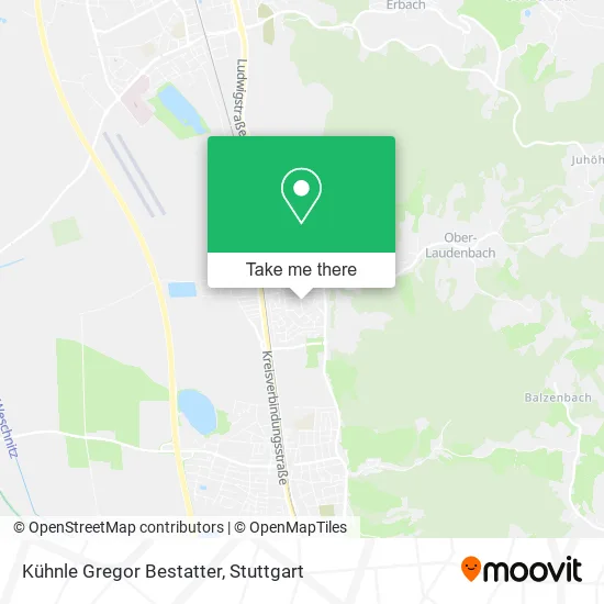 Карта Kühnle Gregor Bestatter