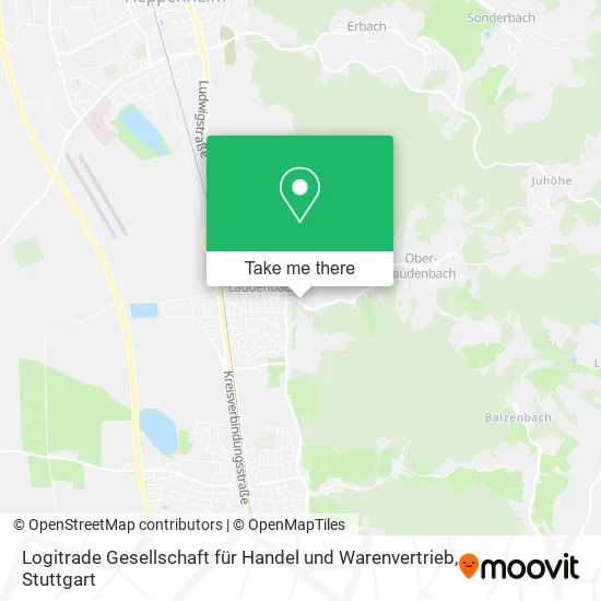 Карта Logitrade Gesellschaft für Handel und Warenvertrieb