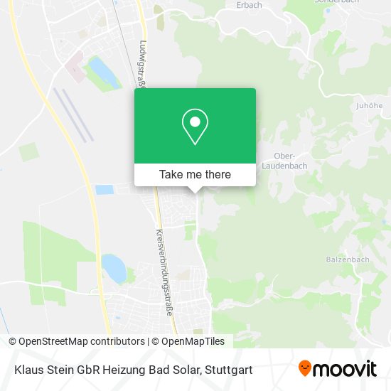 Карта Klaus Stein GbR Heizung Bad Solar