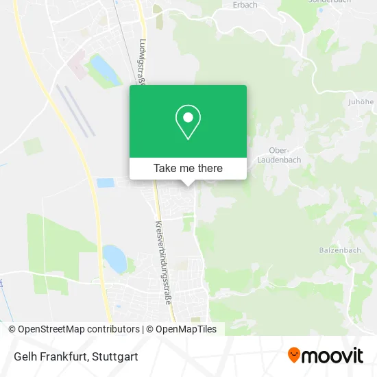 Карта Gelh Frankfurt