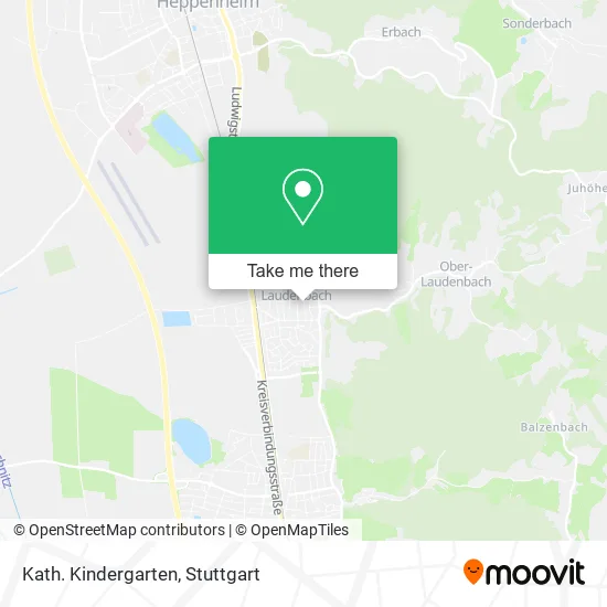 Карта Kath. Kindergarten