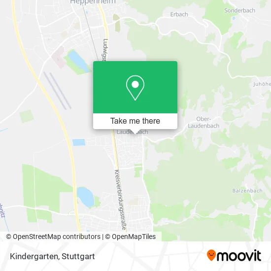 Карта Kindergarten