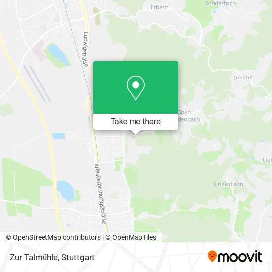Карта Zur Talmühle