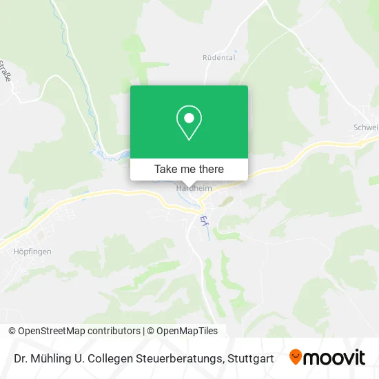 Карта Dr. Mühling U. Collegen Steuerberatungs