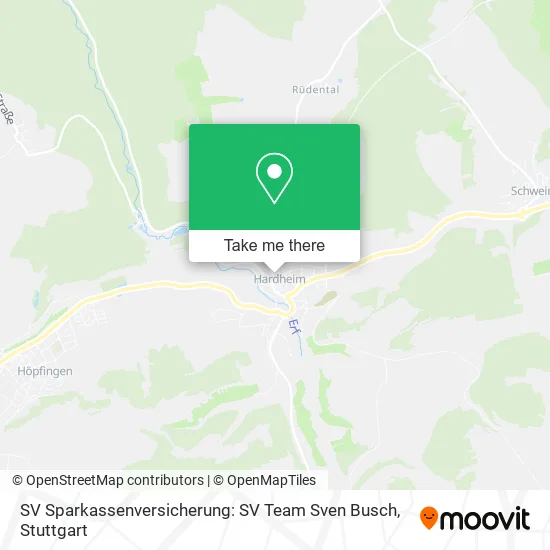 Карта SV Sparkassenversicherung: SV Team Sven Busch