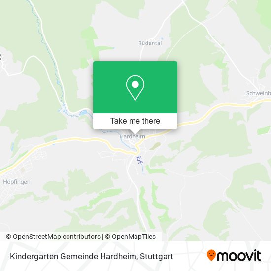 Kindergarten Gemeinde Hardheim map