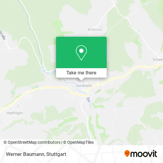 Werner Baumann map