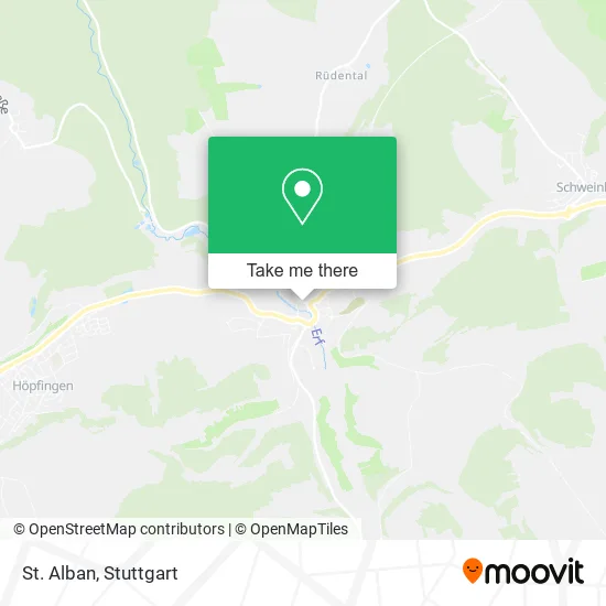 Карта St. Alban