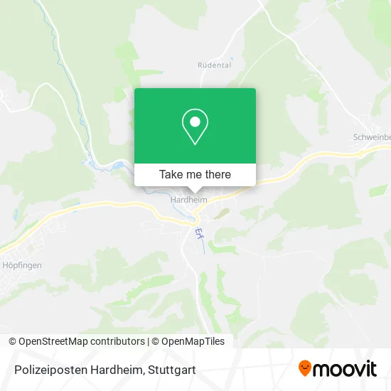 Карта Polizeiposten Hardheim