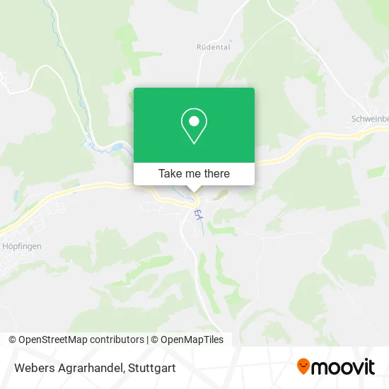Карта Webers Agrarhandel