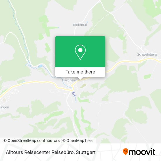 Alltours Reisecenter Reisebüro map