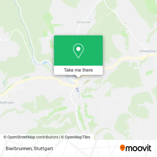 Карта Bierbrunnen