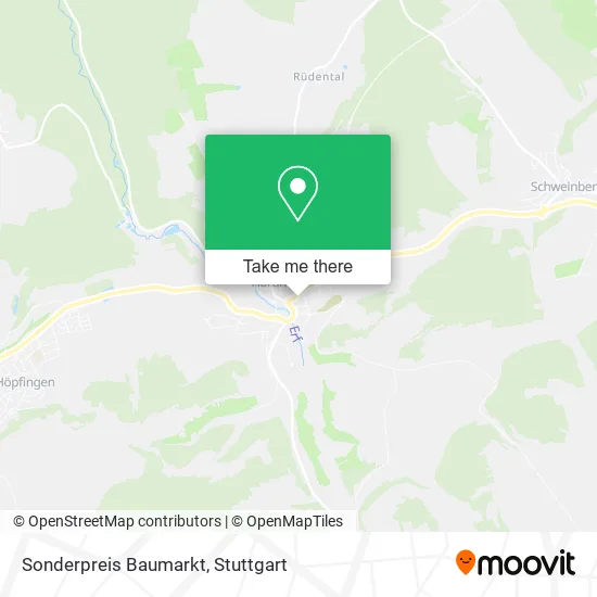 Карта Sonderpreis Baumarkt