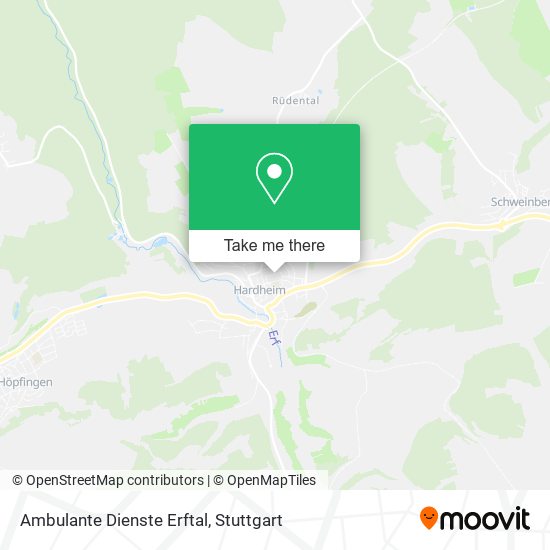 Ambulante Dienste Erftal map