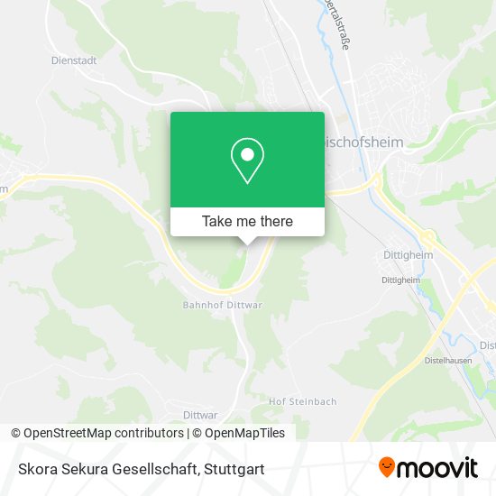 Skora Sekura Gesellschaft map
