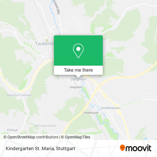 Kindergarten St. Maria map