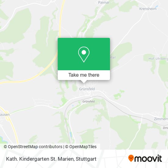Kath. Kindergarten St. Marien map