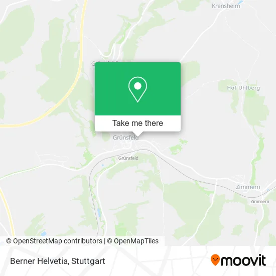 Карта Berner Helvetia