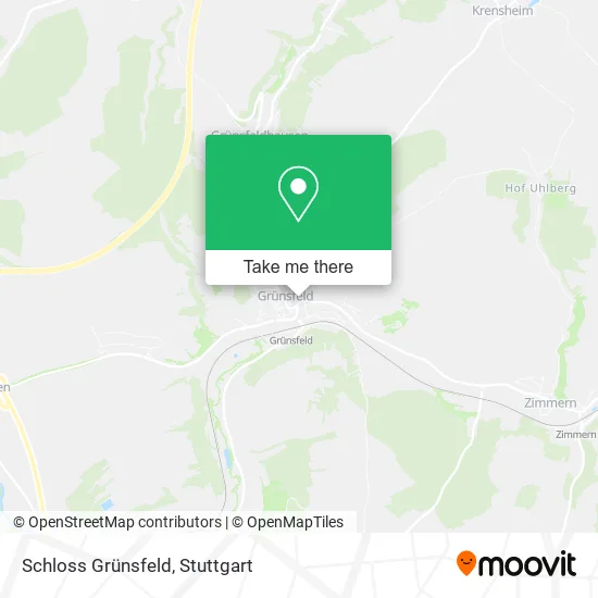 Карта Schloss Grünsfeld