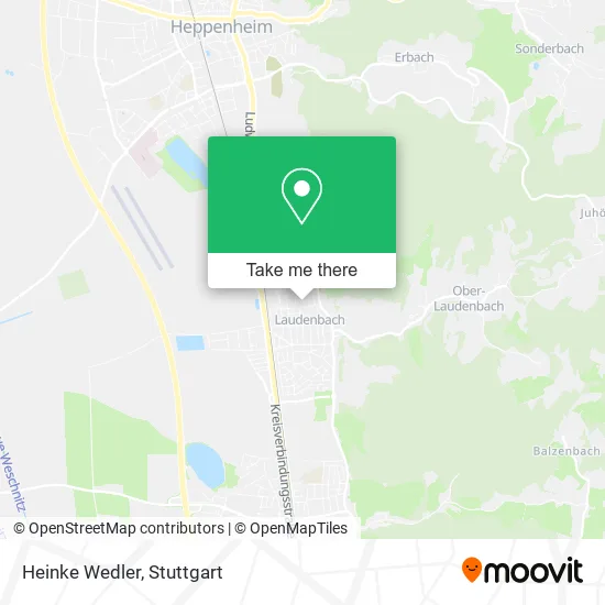 Карта Heinke Wedler