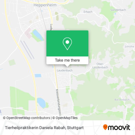 Tierheilpraktikerin Daniela Rabah map