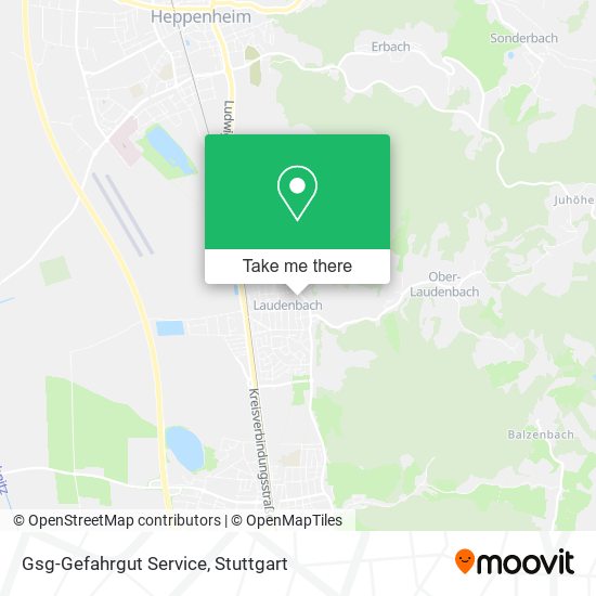 Карта Gsg-Gefahrgut Service